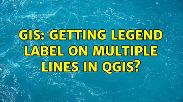 GIS: Getting legend label on multiple lines in QGIS?
