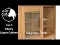 Cherry liquor cabinet part 7  woodworking