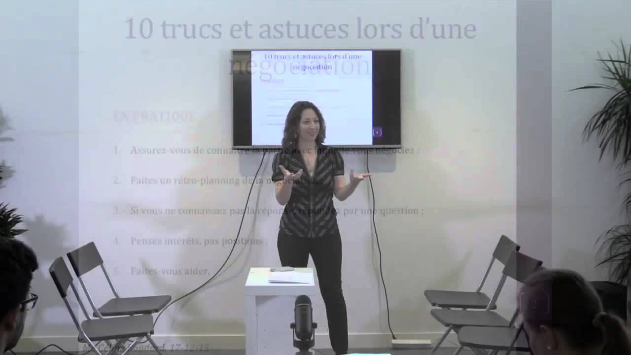 Atelier pratique : La Négociation