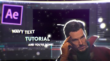Wavy Text II After Effects Tutorial