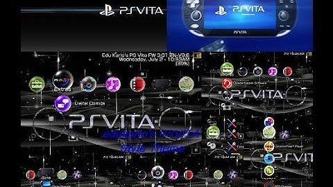 PS Vita Style CTF Theme for PSP and PSVita eCFW Gameboot