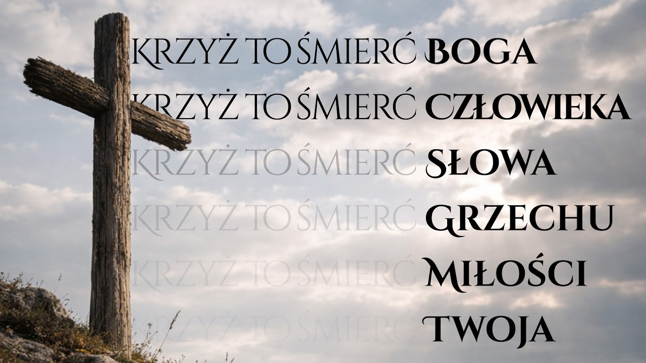 Krzyż to śmierć Boga - Gorzkie Żale 2026 r. (1/6)