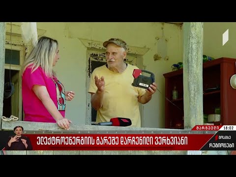 ელექტროენერგიის გარეშე დარჩენილი ვერხვიანი