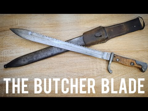 Germany's WW1 Bayonet, the SG98/05 - YouTube
