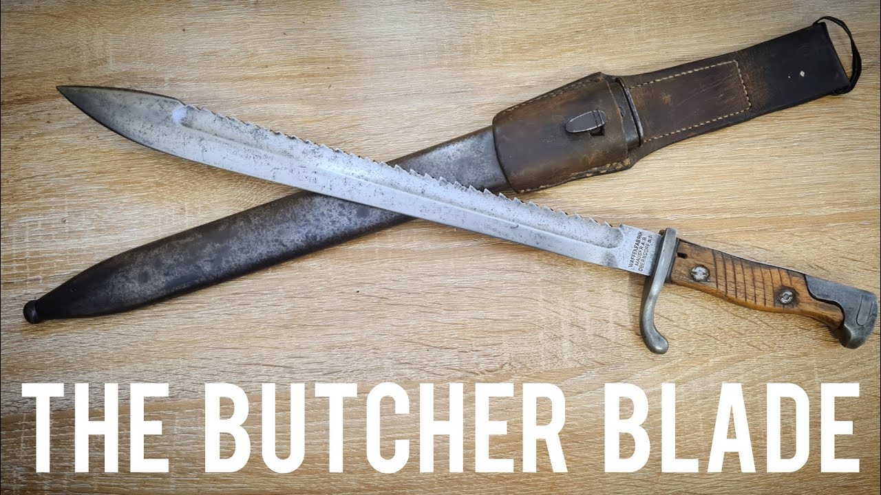 Germany's WW1 Bayonet, the SG98/05 - YouTube
