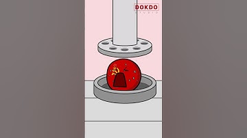 Hydraulic Press Countryballs | Touchless Dance Meme