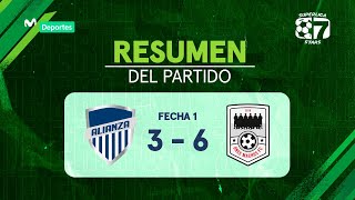 ALIANZA FC 🆚 ONCE MACHOS [3-6] | RESUMEN | SúperLiga Stars Fútbol 7 - APERTURA - FECHA 1 ⚽