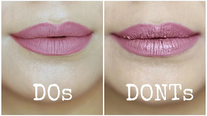 Liquid Lipstick Mistakes to Avoid | Do's and Don'ts - DayDayNews