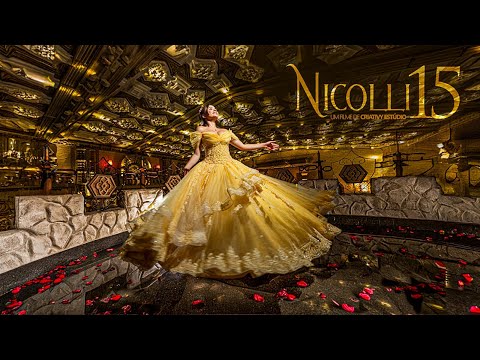 FESTA 15 ANOS | ENSAIO MÁGICO | BELA E A FERA | DEBUTANTE NICOLLI | MONTE CASTELO | CRIATIVY ESTÚDIO