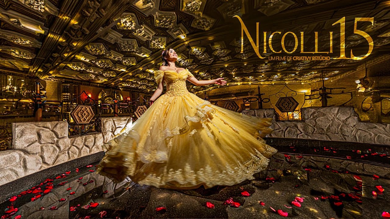 FESTA 15 ANOS | ENSAIO MÁGICO | BELA E A FERA | DEBUTANTE NICOLLI | MONTE CASTELO | CRIATIVY ESTÚDIO