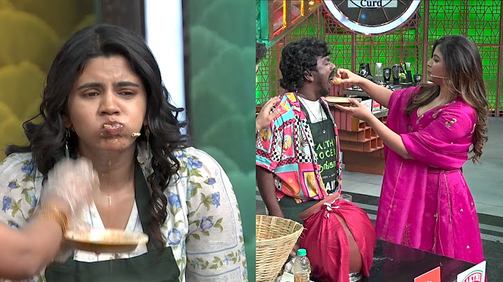 தங்கதுரைக்கு பானிபூரி ஊட்டிய அஞ்சலி 😅 | 28 June 2025| cook with comali latest episode