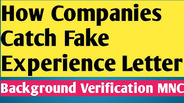 How Companies Catch Fake Experience Letters in Background Verification | HR Secrets | MNC BGV 2025