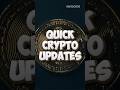 Quick Crypto Updates in Telugu