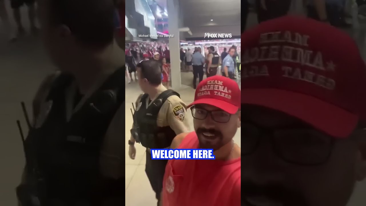 MAGA Hat Wearing Trump Fan BOOTED From Stadium Shorts Usa Us News Maga