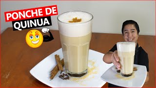 Como preparar PONCHE DE QUINUA receta FACIL Y RAPIDO | COMIDA PERUANA