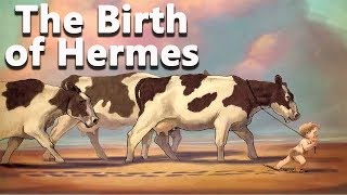 The Birth of Hermes and How He Stole the Cattle of Apollo - Greek Mythology