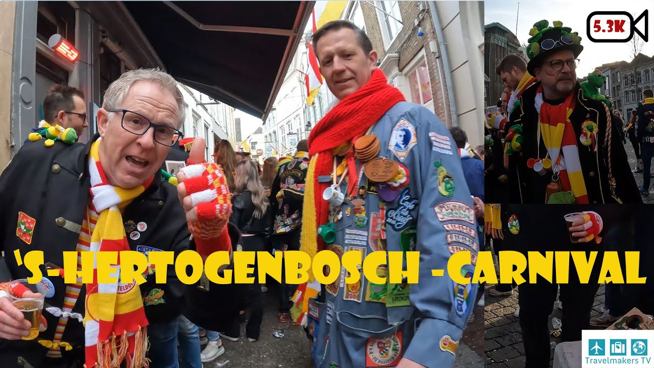's-Hertogenbosch (Den Bosch) Winter Carnival 2022. Unique celebration for carnival. S2 EP11