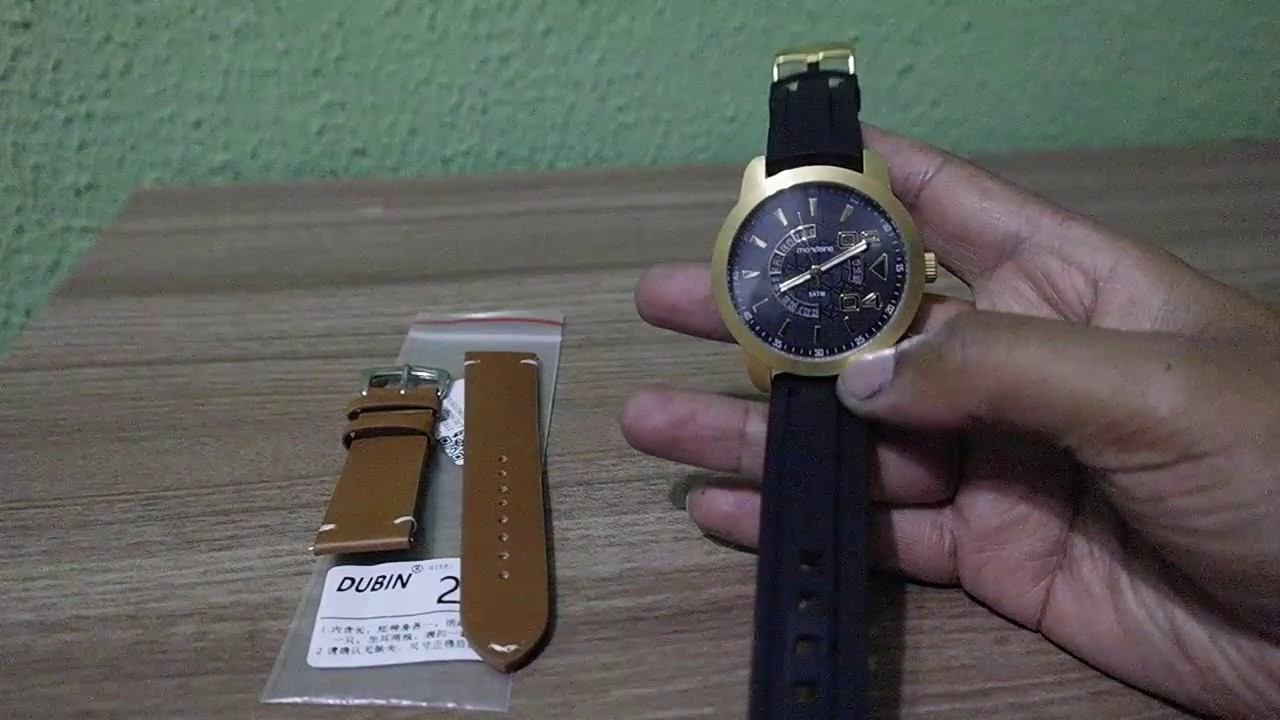 Mudando Visual do relógio - Troca de pulseira! - YouTube
