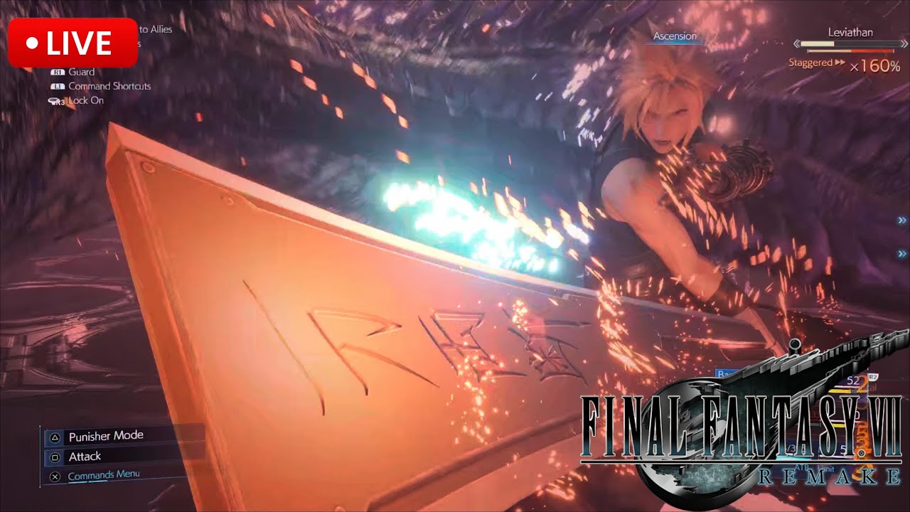 30for30 Day 16| Final Fantasy 7 Remake! Fighting Leviathan! 