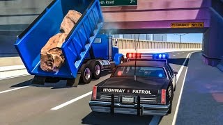 Video thumbnail of "EPIC POLICE CHASES #5 - BeamNG Drive Crashes"