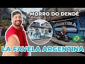 Morro do dend la favela ms argentina de brasil con messi y maradona en sus calles