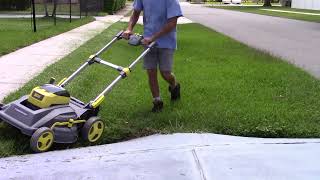Mowing St Augustine grass with my 26' electric mower by Something 2LookAt 1,223 views 1 month ago 4 minutes, 31 seconds