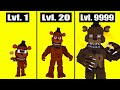 CROOK LVL.1 VS VILLAIN LVL.20 VS BOSS LVL.9999 FNAF VS MONSTER SCHOOL