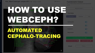 How to use WEBCEPH: Automated Cephalometric Tracing