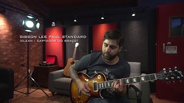 Gibson Les Paul Studio vs Gibson Les Paul Standard. Comparison between the sounds