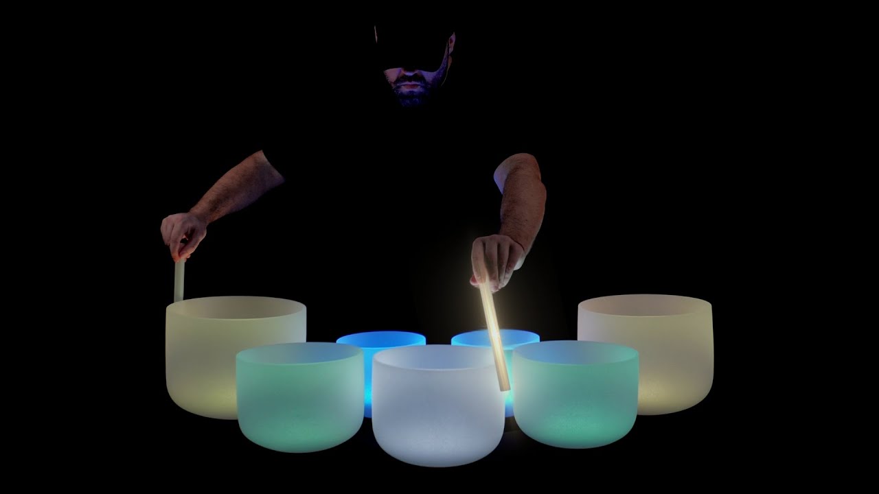 432 Hz Crystal Singing Bowls | Healing Sounds for Deep Relaxation - YouTube