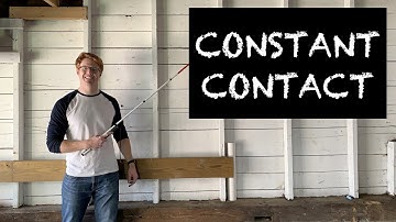 How to Use a White Cane - Constant Contact - Blind and Visually Impaired #whitecane #blind