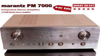 Marantz PM7000 Stereo Integrated Amplifier for sale.#marantz #musicsystem #hifiaudio #music #hifi screenshot 1