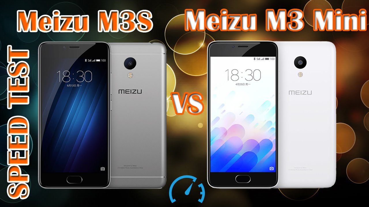 Speed Test Meizu M3S vs Meizu M3 Mini (сравнение скорости работы)