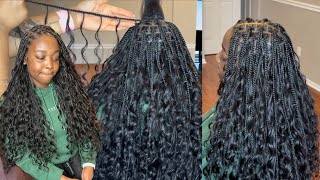 Detailed Mermaid Braids Tutorial | How To Get Full Curls | YGWigs