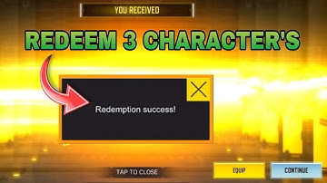 *NEW* REDEEM 3 PERMANENT CHARACTERS IN CODM 2023 | HOW TO REDEEM 3 CHARACTERS & REWARDS IN CODM 2023