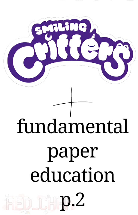 fundamental paper education   smiling critters(2/4)/#short#fundamentalpapereducation#smilingcritters