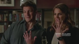 Castle 7X07 First Scene Once Upon A Time In The West Hqcc Caskett Lanie Espo Ryan Our Place