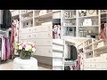 DIY Glam Closet! Closet Organization Ideas | Before and After Tour!