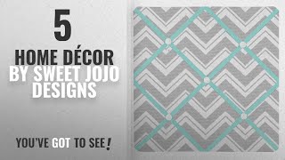 Top 10 Home Décor By Sweet Jojo Designs [ Winter 2018 ]: Sweet Jojo Designs Turquoise and Gray