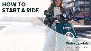 How to start a ride on a felyx