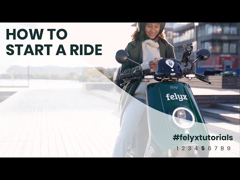 How to start a ride on a felyx