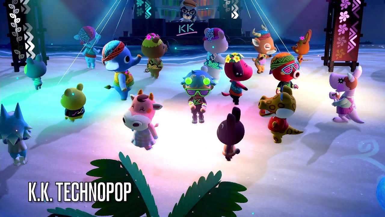 HHP Music Festival DJ KK K.K. Technopop — ACNH Shorts YouTube