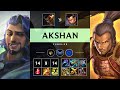Akshan Jungle vs Xin Zhao - EUW Diamond Patch 25.09