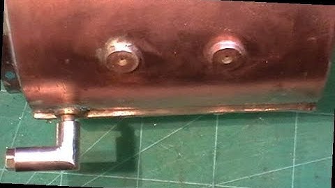 Make a Steam Boiler (Boiler Fittings) PART 3 "Blowdown Valve" "mr factotum"