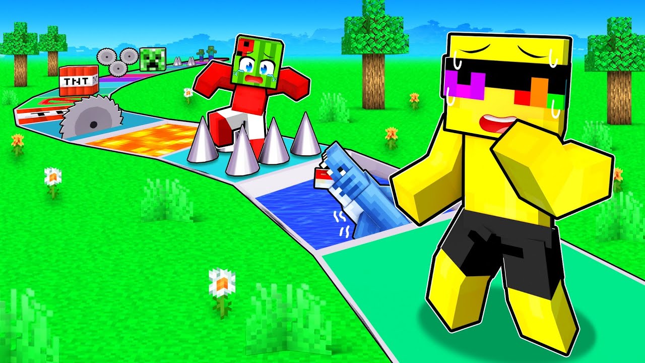 World s Most DANGEROUS Board Game In Minecraft YouTube