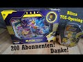 Blitza vmax premiumkollektion und tin  pokmon tcg opening  vielen dank fr 200 abonnenten