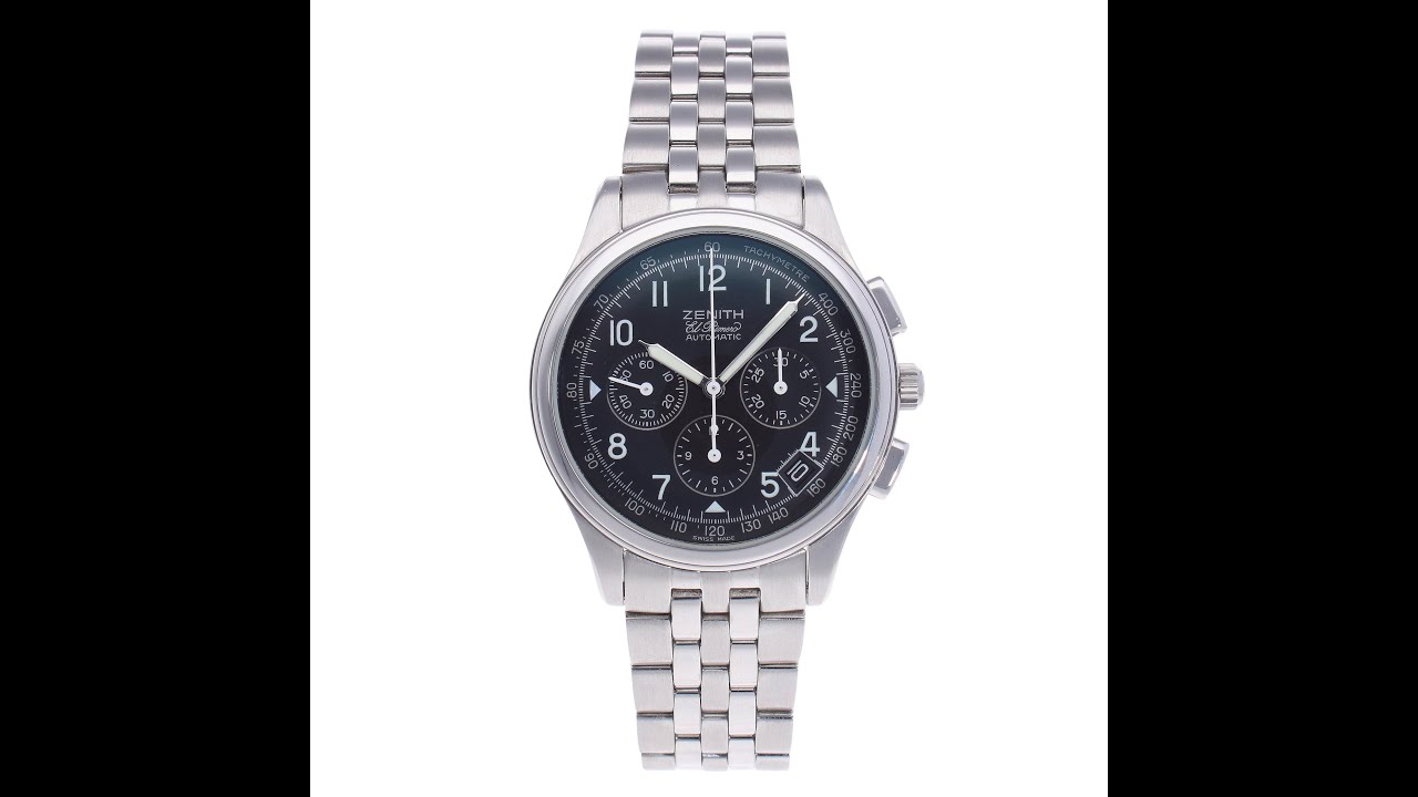 Zenith El Primero Pre Owned Watch Ref 02.0500.400