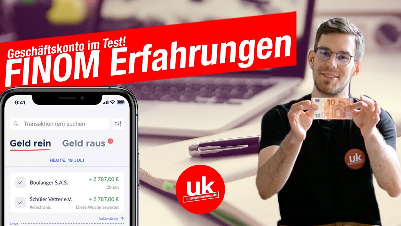 New Finom Geschäftskonto Erfahrungen - Wie gut ist das Konto für Gründer, Selbstständige \u0026 Unternehmer?