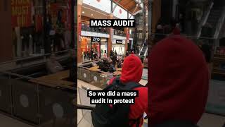 Mass Audit In Protest Of Violent Security