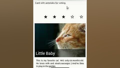 Demonstration of KivyMD